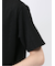 ヘリンボンジャガード キーネック半袖Tシャツ