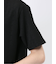 ヘリンボンジャガード キーネック半袖Tシャツ