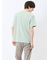 ヘリンボンジャガード キーネック半袖Tシャツ