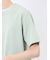 ヘリンボンジャガード キーネック半袖Tシャツ