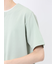 ヘリンボンジャガード キーネック半袖Tシャツ