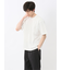 ノータベネ/NOTABENE ジャガードチェック クルーネック半袖Tシャツ