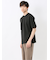 ノータベネ/NOTABENE ジャガードチェック クルーネック半袖Tシャツ
