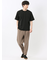 ノータベネ/NOTABENE ジャガードチェック クルーネック半袖Tシャツ