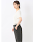 シルケットポンチ クルーネック半袖Tシャツ