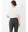 シルケットポンチ クルーネック半袖Tシャツ
