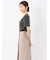 シルケットポンチ クルーネック半袖Tシャツ