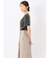 シルケットポンチ クルーネック半袖Tシャツ