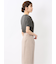 シルケットポンチ クルーネック半袖Tシャツ