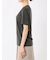 シルケットポンチ クルーネック半袖Tシャツ