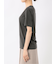 シルケットポンチ クルーネック半袖Tシャツ