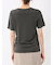 シルケットポンチ クルーネック半袖Tシャツ