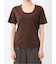 シルケットポンチ クルーネック半袖Tシャツ