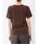 シルケットポンチ クルーネック半袖Tシャツ