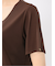 シルケットポンチ クルーネック半袖Tシャツ