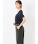 シルケットポンチ クルーネック半袖Tシャツ