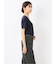 シルケットポンチ クルーネック半袖Tシャツ