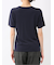 シルケットポンチ クルーネック半袖Tシャツ