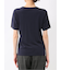 シルケットポンチ クルーネック半袖Tシャツ