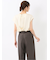 シボサテン ノースリ プルオーバーブラウス