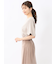 麻調合繊 プルオーバー 半袖ブラウス(セットアップ可能)