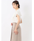 フリル ノースリーブブラウス