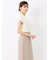 フリル ノースリーブブラウス