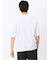 綿100% ロゴ刺繍 クルーネック半袖Tシャツ
