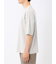 綿100% ロゴ刺繍 クルーネック半袖Tシャツ