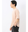 綿100% ロゴ刺繍 クルーネック半袖Tシャツ