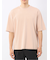 綿100% ロゴ刺繍 クルーネック半袖Tシャツ