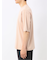 綿100% ロゴ刺繍 クルーネック半袖Tシャツ