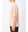 綿100% ロゴ刺繍 クルーネック半袖Tシャツ