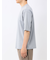 綿100% ロゴ刺繍 クルーネック半袖Tシャツ