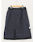 ストレッチウォッシャブル ダブルクロス Aラインスカート 紺(セットアップ可能)