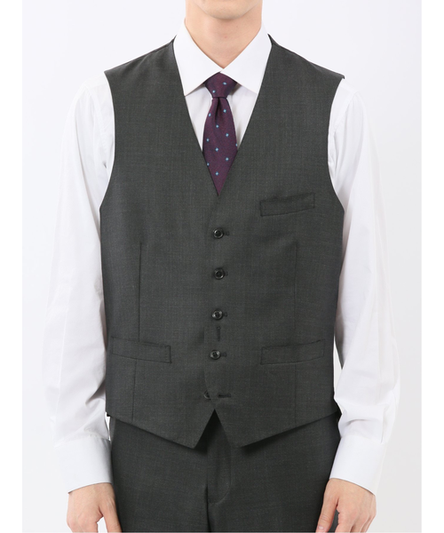 エデュケーションフロムヤングマシーン 3ピース スーツ　サンプル　ベストボタン無 エデュケーションフロムヤングマシーン 3ピース スーツ サンプル