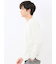 千鳥ジャガード クルーネック長袖Tシャツ