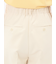 ストレッチ ワンタック ワイドパンツ