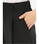 ストレッチ ワンタック ワイドパンツ