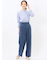 ストレッチ ワンタック ワイドパンツ
