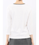 綿スムス 配色 7分袖Tシャツ