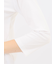 綿スムス 配色 7分袖Tシャツ