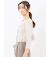 綿スムス 配色 7分袖Tシャツ