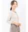 綿スムス 配色 7分袖Tシャツ