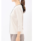 綿スムス 配色 7分袖Tシャツ