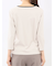 綿スムス 配色 7分袖Tシャツ