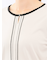 綿スムス 配色 7分袖Tシャツ