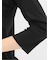 綿スムス 配色 7分袖Tシャツ