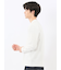 【DRESS T-SHIRT】シルケットスムス スロープネック 長袖Tシャツ