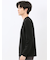 【DRESS T-SHIRT】シルケットスムス スロープネック 長袖Tシャツ